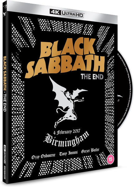 Black Sabbath The End Blu-ray 4K UHD
