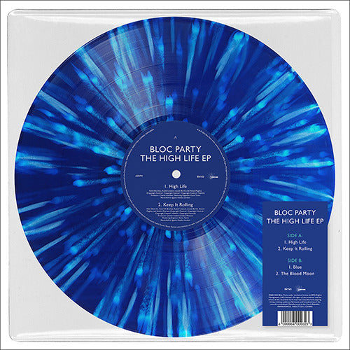 Bloc Party The High Life Vinyl EP 12" [Blue Splatter][RSD 2024]