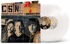 CSN Crosby Stills And Nash Greatest Hits Vinyl LP [Clear]