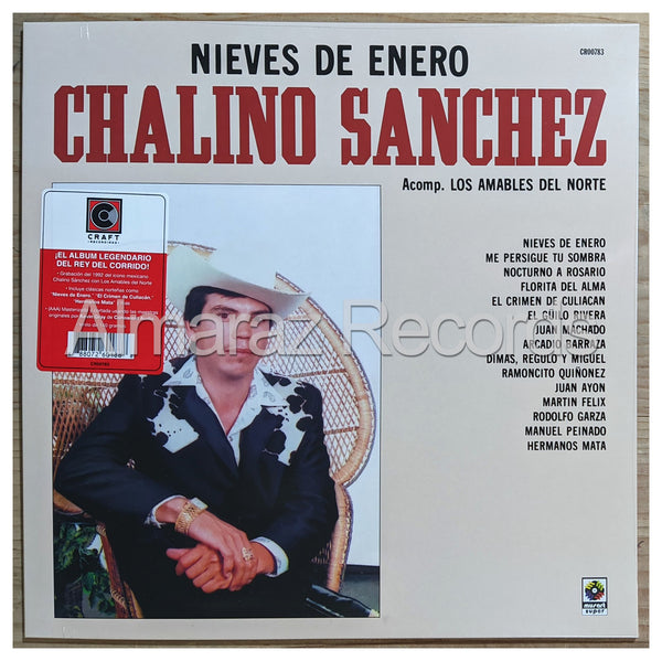 Chalino Sanchez Nieves De Enero Vinyl LP [2024]