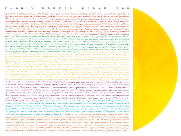 Charly Garcia Piano Bar Vinyl LP [Neon Amber]