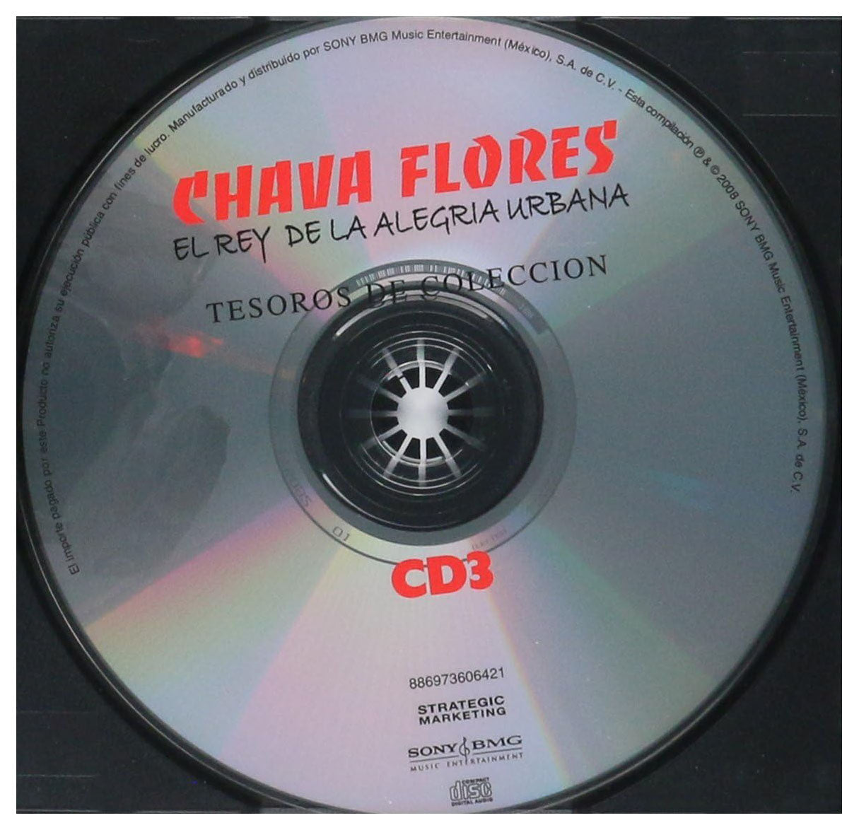 Chava Flores Tesoros De Coleccion El Rey De La Alegria Urbana 3CD