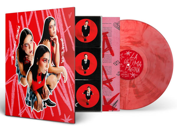 Chiara Oliver La Ultima Pagina Vinyl LP [Rosa/Rojo Marmol]