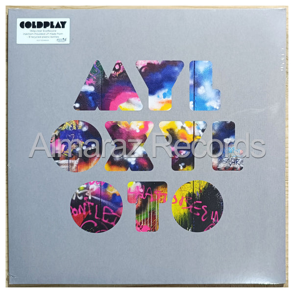 Coldplay Mylo Xyloto Vinyl LP [Clear EcoRecord]