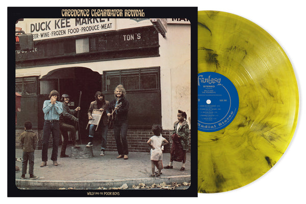 Creedence Clearwater Revival Willy And The Poor Boys Vinyl LP [Yellow Smoke]
