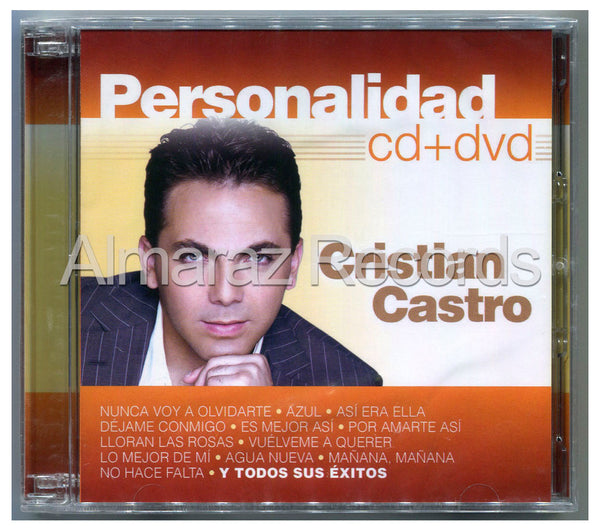 Cristian Castro Personalidad CD+DVD