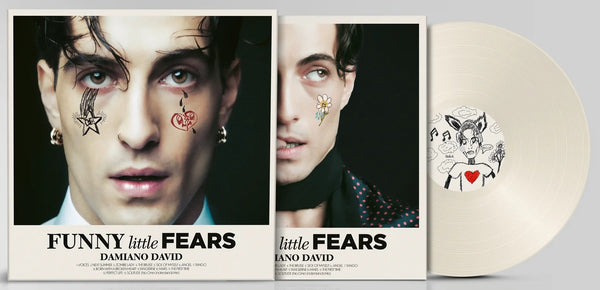Damiano David Funny Little Fears Vinyl LP [Cream]