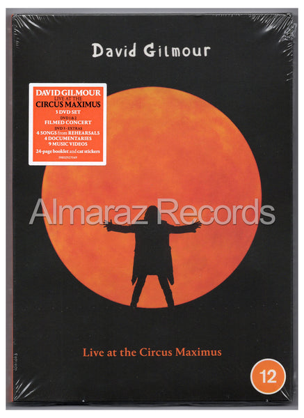 David Gilmour Live At The Circus Maximus DVD [Importado]