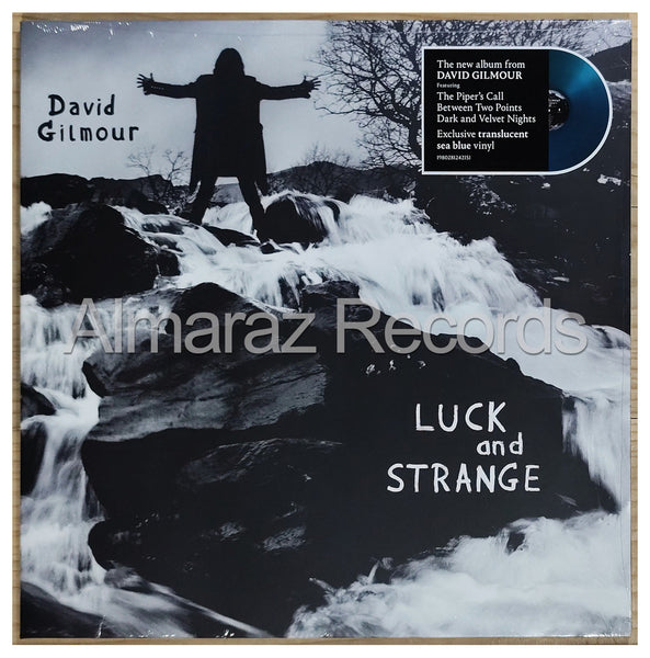 David Gilmour Luck And Strange Vinyl LP [Sea Blue]