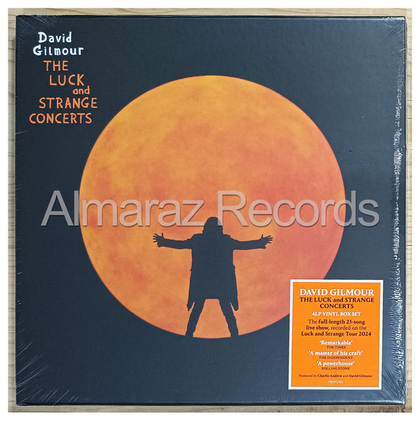 David Gilmour The Luck And Strange Concerts LP Boxset