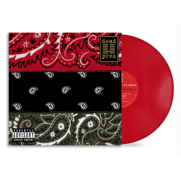 Dead Prez RBG Revolutionary But Gangsta Vinyl LP [Red][RSD Black Friday 2024]