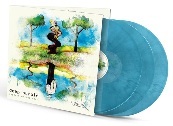 Deep Purple Rapture Of The Deep 20th Anniversary Remix Vinyl LP [Transparent Sky Blue]