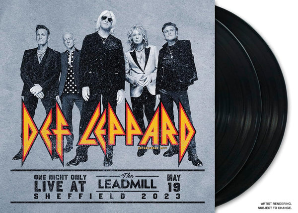 Def Leppard Live At Leadmill Vinyl LP