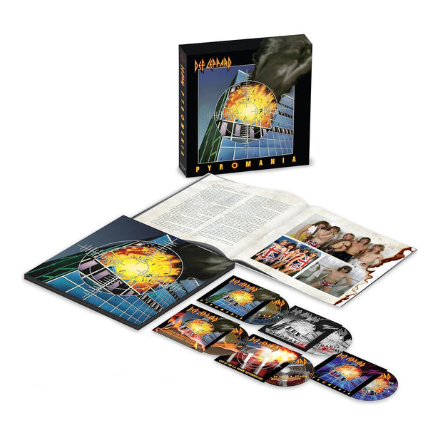 Def Leppard Pyromania 40th Anniversary CD+Blu-Ray Boxset [Importado]
