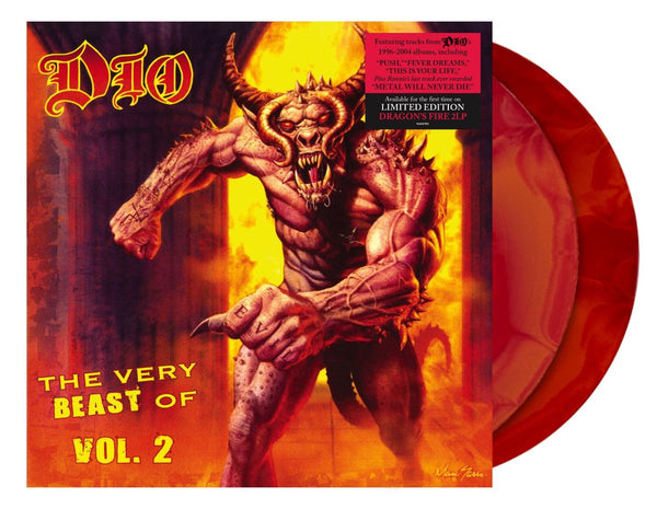 Dio The Very Beast Of Vol. 2 Vinyl LP [Dragon's Fire Red]