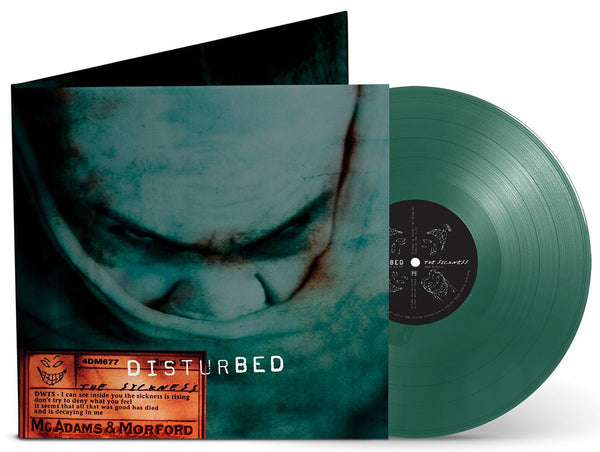 Disturbed The Sickness 25th Anniversary Vinyl LP [Green]