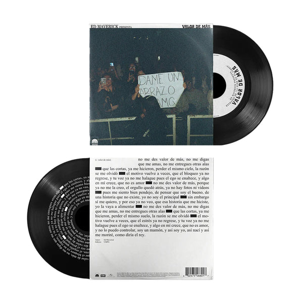 Ed Maverick Valor De Mas Vinyl 7"