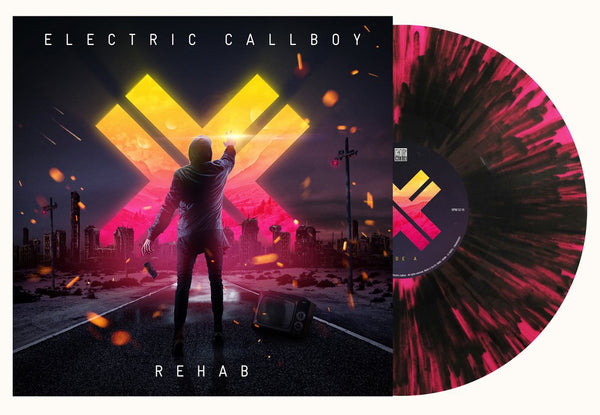 Electric Callboy Rehab Vinyl LP [Neon Pink/Black Splatter]