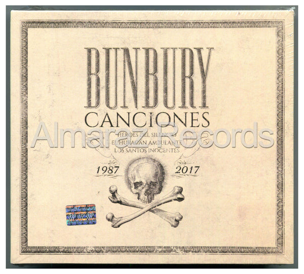 Enrique Bunbury Canciones 1987-2017 3CD