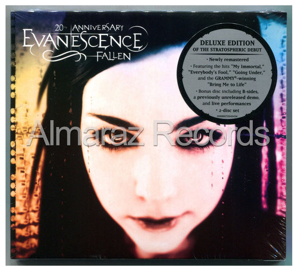 Evanescence Fallen 20th Anniversary 2CD [Importado]