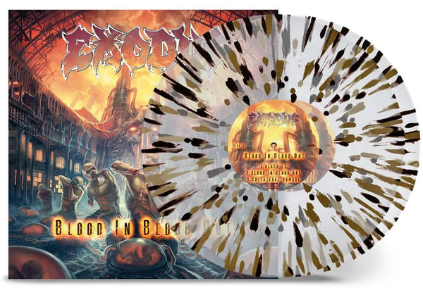 Exodus Blood In Blood Out 10th Anniversary Vinyl LP [Clear/Brown Splatter]