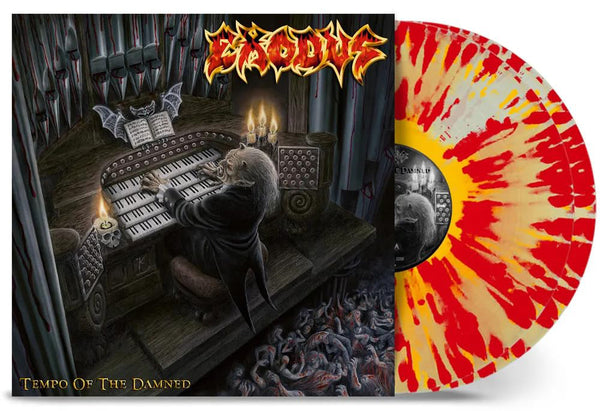 Exodus Tempo Of The Damned 20th Anniversary Vinyl LP [Red/Yellow Splatter]