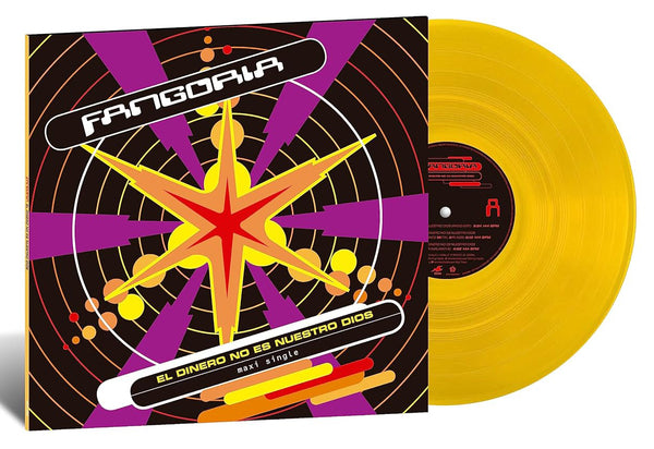 Fangoria El Dinero No Es Nuestro Dios Vinyl EP 12" [Amarillo]