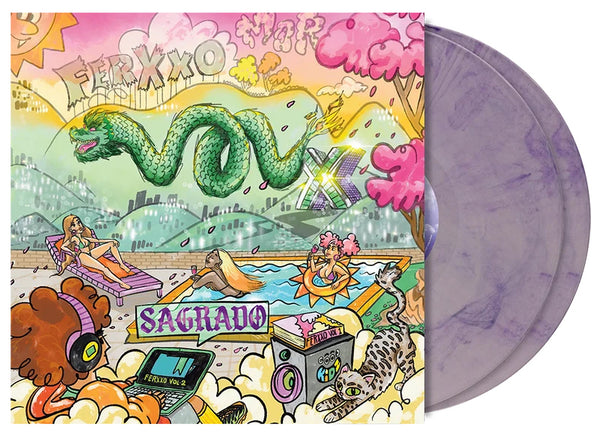 Feid Ferxxo Vol. X Sagrado Vinyl LP [Purple Marble]