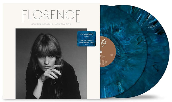 Florence And The Machine How Big How Blue How Beautiful 10th Anniversary Vinyl LP [Blue Marble]