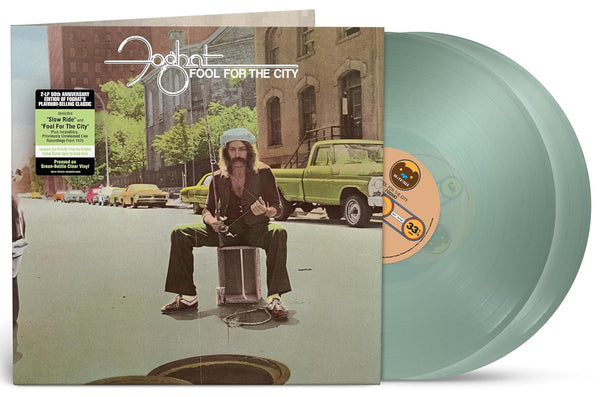 Foghat Fool For The City 50th Anniversary Vinyl LP [Green Bottle Clear]