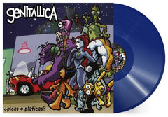 Genitallica Picas O Platicas Vinyl LP [Azul]