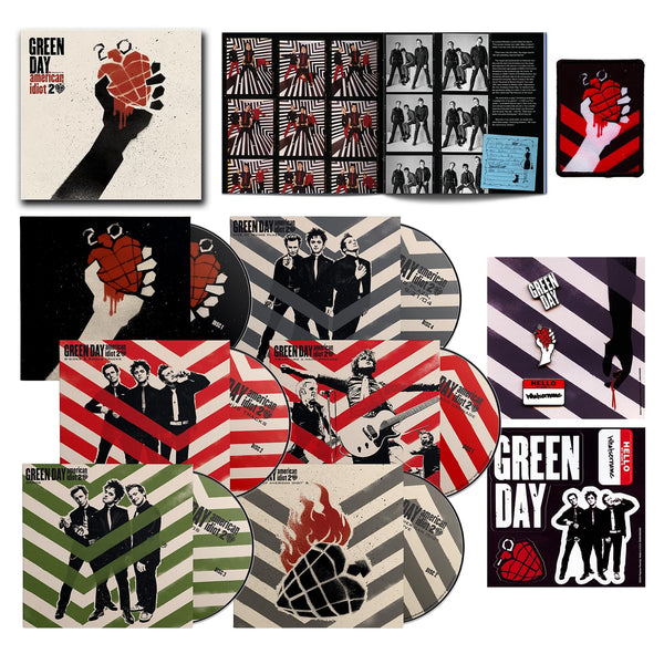 Green Day American Idiot 20th Anniversary Deluxe CD+Blu-Ray Boxset