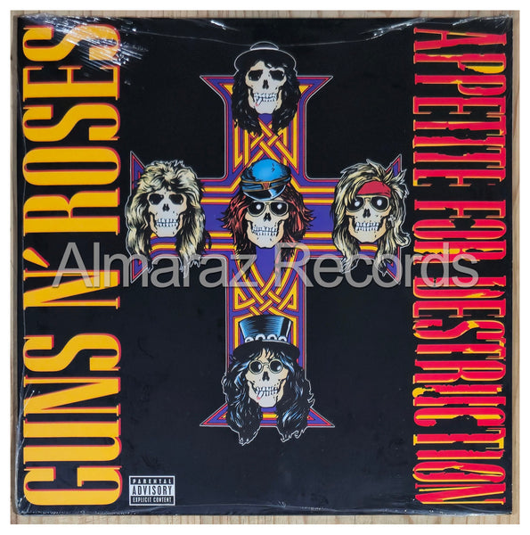 Guns N' Roses Appetite For Destruction Vinyl LP