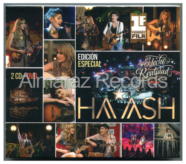 Ha-Ash Primera Fila Hecho Realidad Edicion Especial 2CD+DVD