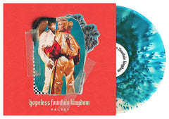 Halsey Hopeless Fountain Kingdom Vinyl LP [Clear With Teal Splatter]