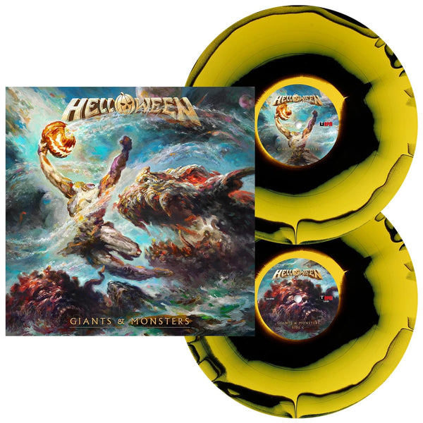 Helloween Giants & Monsters Vinyl LP [Giant Black/Yellow]