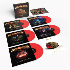 Helloween March Of Time The Best Of 40 Years Vinyl LP Boxset [Red]