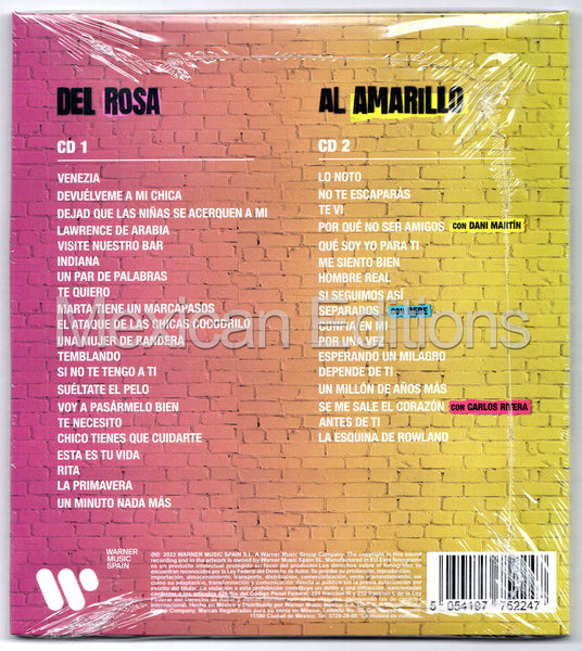 Hombres G Del Rosa Al Amarillo 2CD