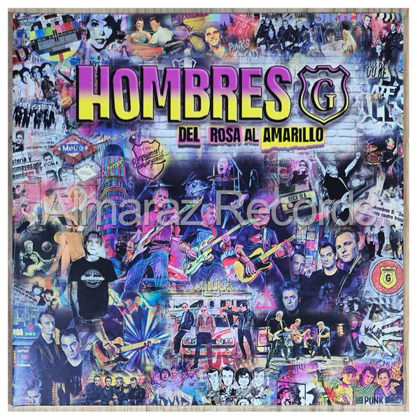 Hombres G Del Rosa Al Amarillo Vinyl LP [2024]