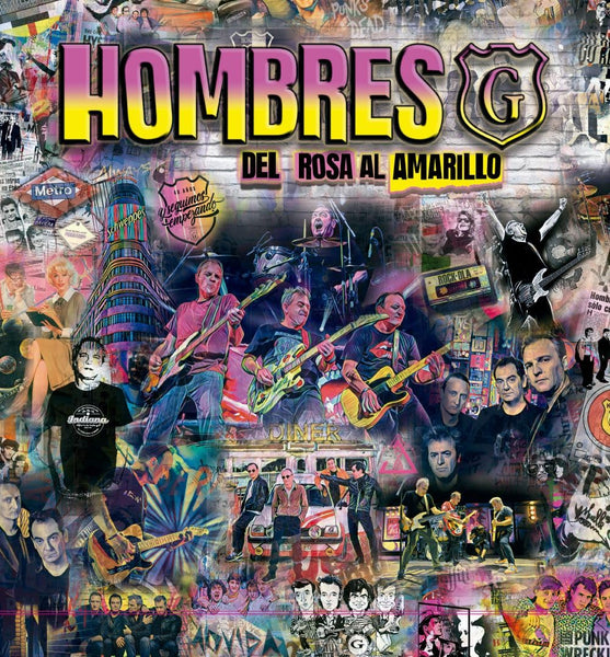 Hombres G Del Rosa Al Amarillo Vinyl LP [2024]