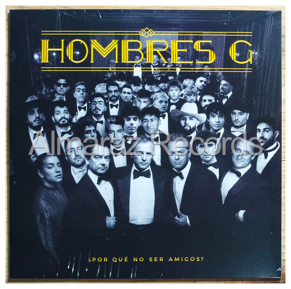 Hombres G ¿Por Que No Ser Amigos? Vinyl LP [Amarillo Splatter]