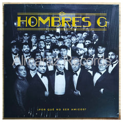 Hombres G ¿Por Que No Ser Amigos? Vinyl LP [Amarillo Splatter]