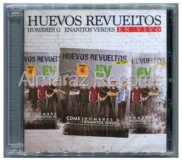 Hombres G & Enanitos Verdes Huevos Revueltos En Vivo 2CD+DVD