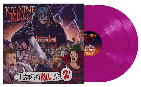 Ice Nine Kills I Heard They Kill Live 2 Vinyl LP [Violet]