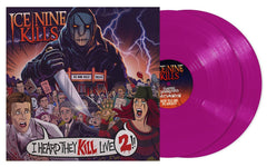Ice Nine Kills I Heard They Kill Live 2 Vinyl LP [Violet]