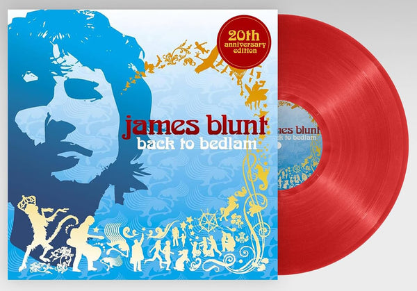 James Blunt Back To Bedlam 20th Anniversary Vinyl LP [Red]