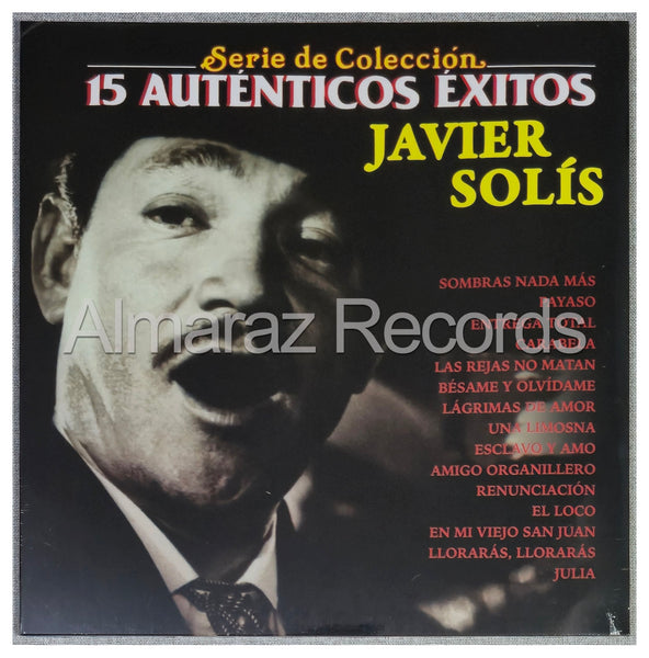 Javier Solis 15 Autenticos Exitos Vinyl LP [Gris][2024]