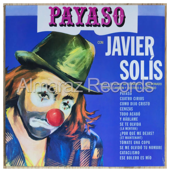 Javier Solis Payaso Vinyl LP [Azul]