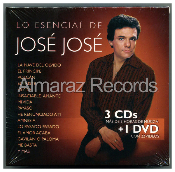 Jose Jose Lo Esencial De 3CD+DVD