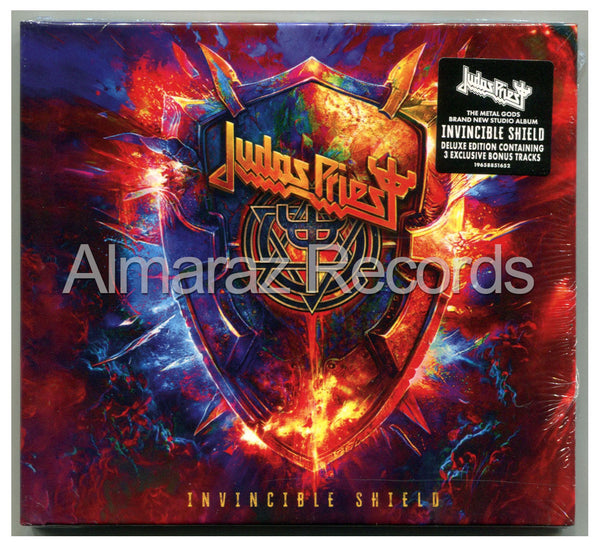 Judas Priest Invincible Shield Deluxe CD [Importado]